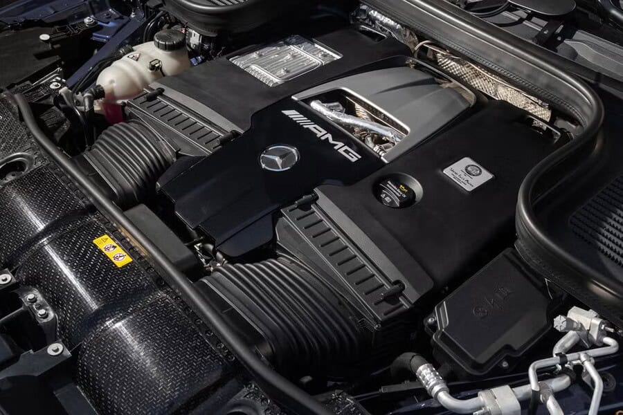 Mercedes-AMG Unveils Next-Generation Electrified V-8 Powertrain